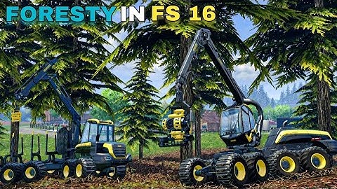 ⭐ How To Cut Trees In Farm Simulator 16 EPISODE 2 - Forestry Scorpionking Buffalo Timelapse ⭐ #fs16