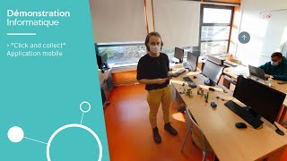 Démonstration Informatique : "Click and collect", application mobile - ENSICAEN screenshot 5