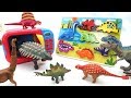 Learn Dinosaurs With Wooden Puzzle | Jurassic World, Schleich Dinosaur Toys Transformer Dino 공룡