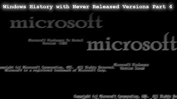 Windows History with Never Released Versions | Part 4: "still at the freaking hundreds"