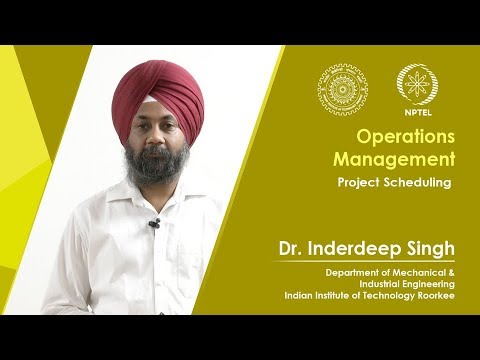 Lecture 31 Project Scheduling