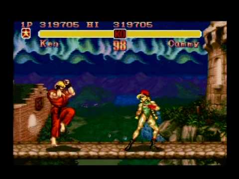 NS Ultra Street Fighter II: The Final Challengers - Cammy 