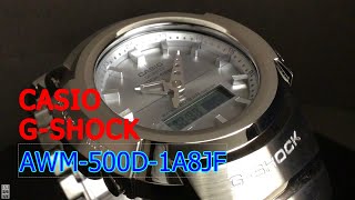 CASIO G-SHOCK AWM-500D-1A8JF フルメタルモデル