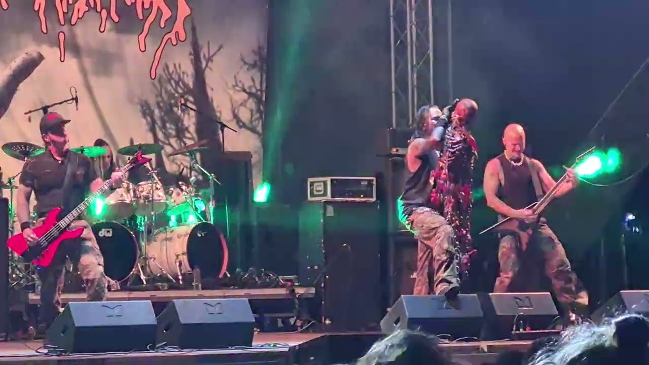 TERRORIZER   -  ENSLAVED BY PROPAGANDA.  Live at ROCKSTADT EXTREME FEST,  Râșnov,  Romania,  2025