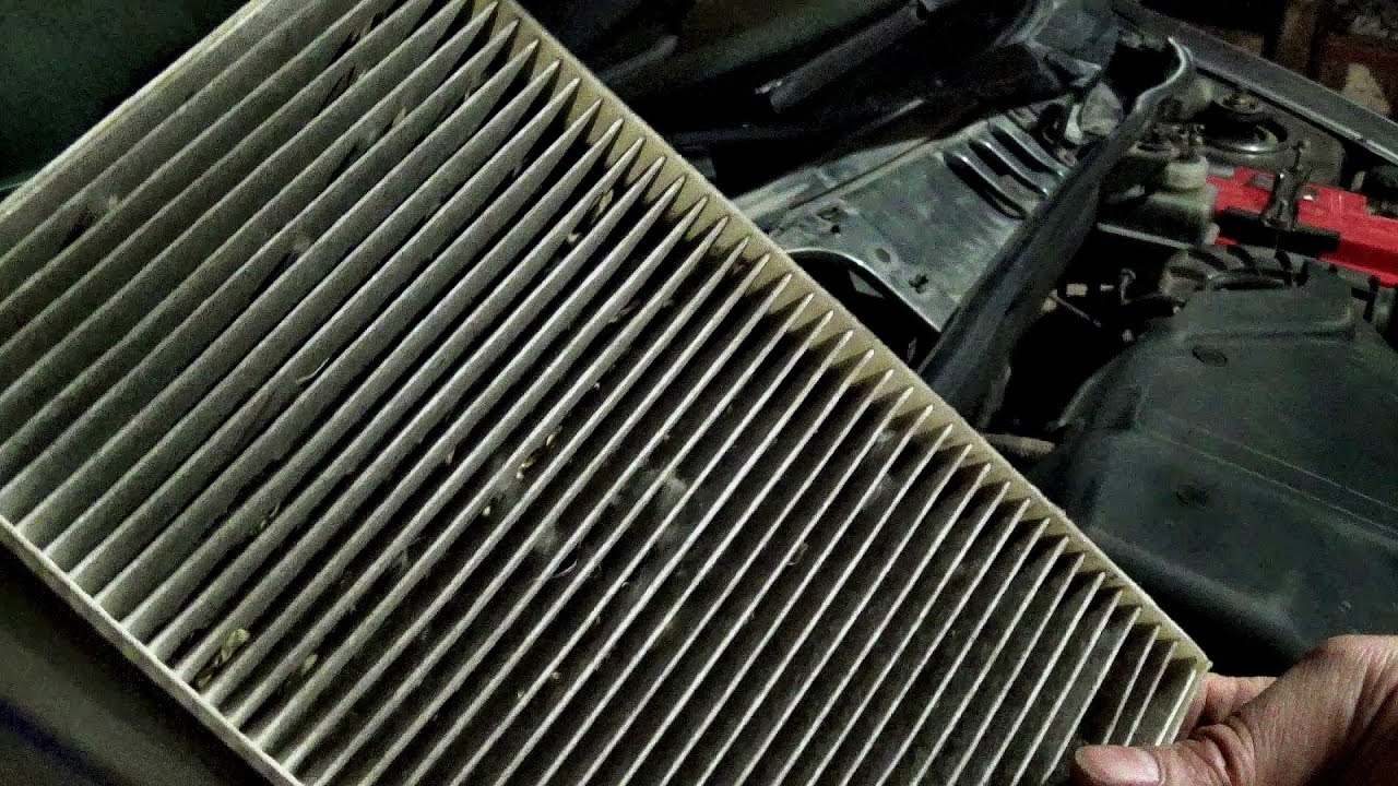 Замена салонного фильтра Калина/Гранта - YouTube