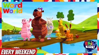 Word World Down Goes The Log Akili Kids