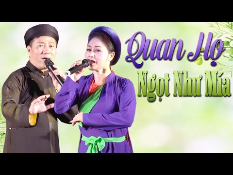 Gửi Về Quan Họ - Em Yêu Anh Như Câu Hò Ví Dặm | LK Trữ Tình Quê Hương Ngọt Như Mía