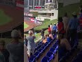 Marlins Security lets Fan Dap players up and escape