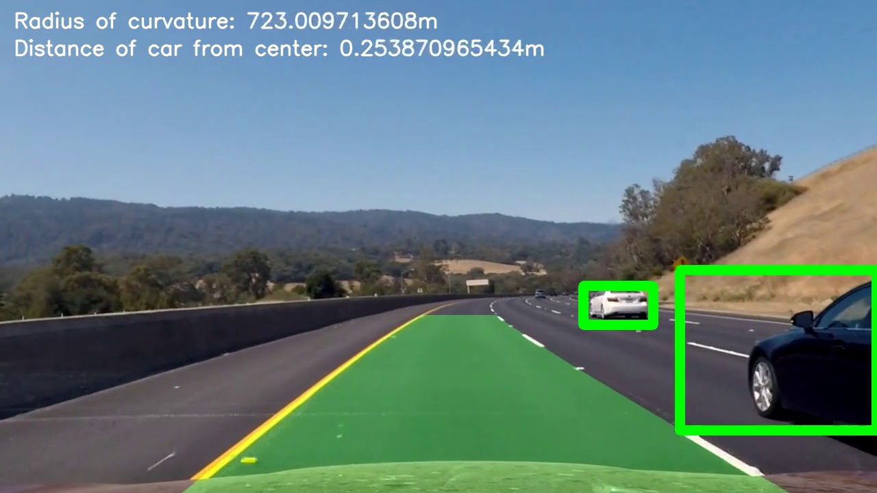 Advanced Lane and Vehicle Detection - YouTube