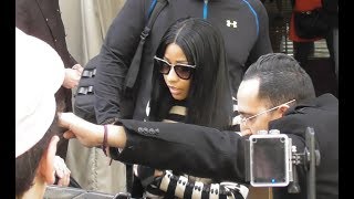 Nicki Minaj leaving her hotel @ Paris 5 april 2018 / jeudi 5 avril 2018