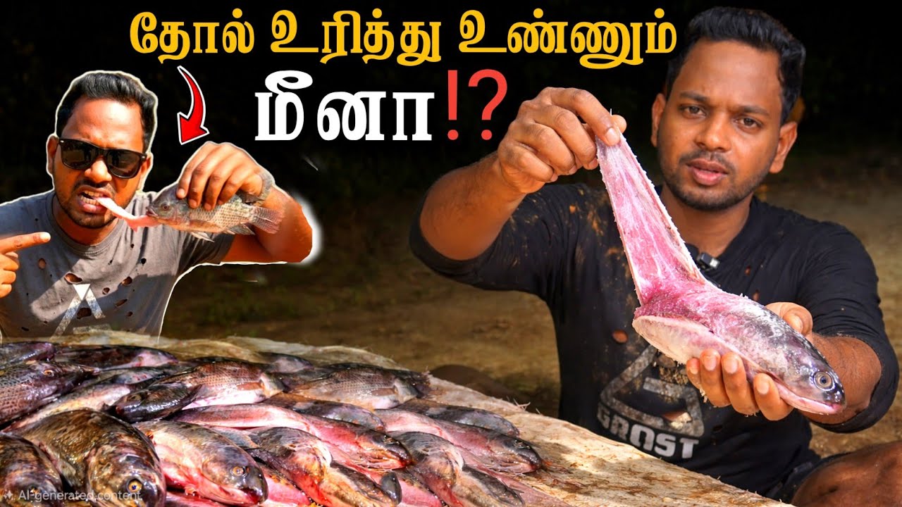 🥵மீனை இப்படி சாப்பிட வாய்ப்பே இல்லை / குளத்த்து மீனை இப்படி சாப்பிட்டலாமா🫨