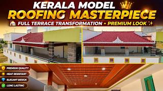 Smart Roofing Work With Premium Finish  KMC Special Design, Kmc Roofing 9600200288 #ModernHouse