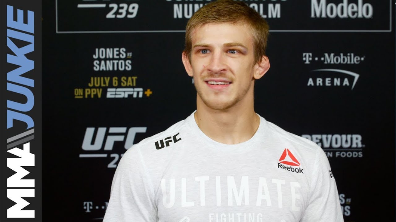 UFC 239: Arnold Allen post fight interview