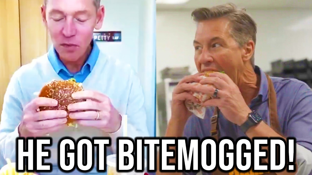 McDonald's CEO Gets BITEMOGGED By CHAD Burger King...