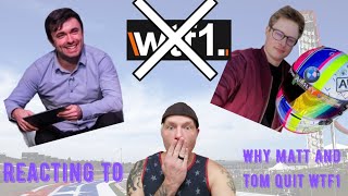 Reacting to Why Matt and Tom Left WTF1