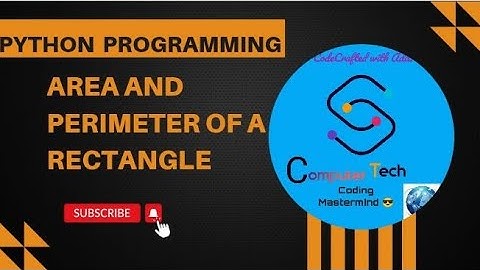 "Python Program: Calculate Rectangle Area and Perimeter from Length and Breadth Input."