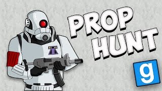 Gmod Prop Hunt Funny Moments! - Error Signs and Clones!