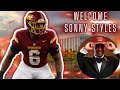 Sonny Styles. You are a Washington Commanders! 