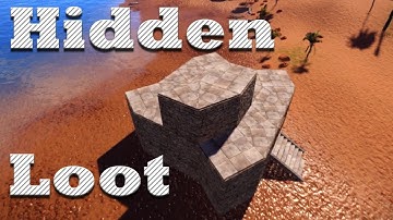 Solo Base Design with Hidden Loot Room I Rust 2018 I Base Design