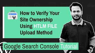 How to Verify Site Ownership Using HTML File Upload | Google Search Console Tutorial Part 2 (2021) screenshot 3