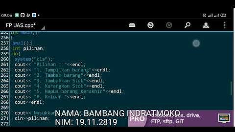 FINAL PROJECT STRUKTUR DATA