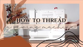 How to Thread a Sewing Machine | Jaclyn Salem