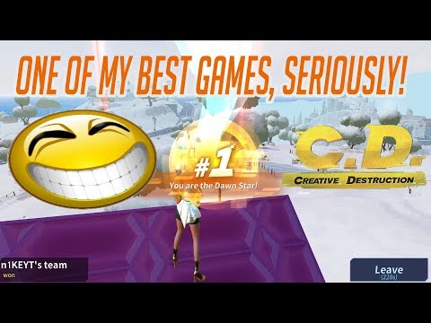 ONE OF MY BEST GAMES EVER! **NEW TRAP** (Creative Destruction)