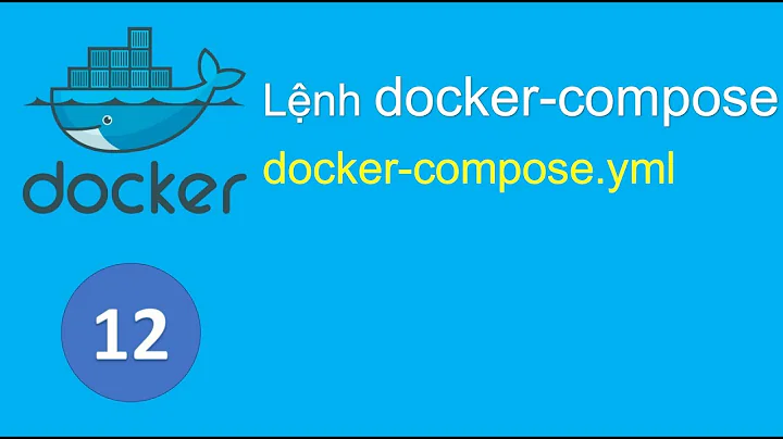 D12 - Sử dụng lệnh docker-compose chạy và quản lý các dịch vụ Docker