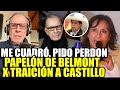 ¡ARREPENTIDO! BELMONT PIDE PERDÓN A BOLUARTE TRAS CARTA NOTARIAL X ACUSARLA DE TRAICIÓN A CASTILLO