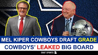 Mel Kiper’s 2022 NFL Draft Grades For Dallas Cowboys + Jerry Jones LEAKED Cowboys Draft Big Board