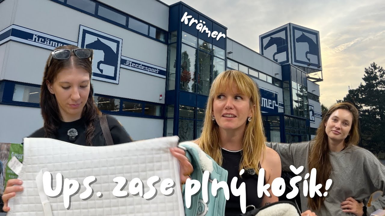 Ideme po krmivo… a skončili sme v Krämeri 🤭🛒🐴