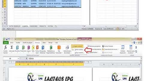Video tutorial Crear Rangos en Excel