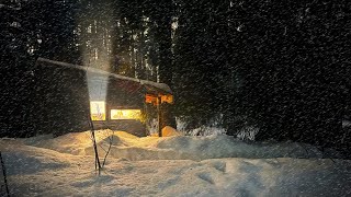 Winter Snowstorm: Lost the way to DUGOUT. I hide in a Hut in the Woods. Campfire Cooking by Forest Expanses 126,890 views 1 year ago 42 minutes