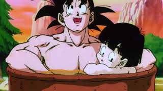 Dragon Ball Z - Goku E Gohan Tomando Banho Juntos-Hd Dublado