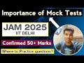 From Where to Practice Questions for IIT JAM? | Importance of Mock Tests &amp; Test Series | Good Rank 👍