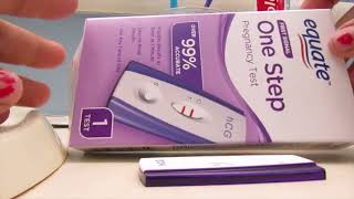 11 DPO Pregnancy Test Walmart .88 cent test March 2022