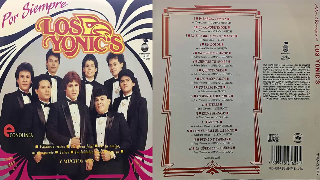 Los Yonic's ♫ Inolvidable Amor YouTube Los Yonic's ♫ Inolvidable Amor YouTube