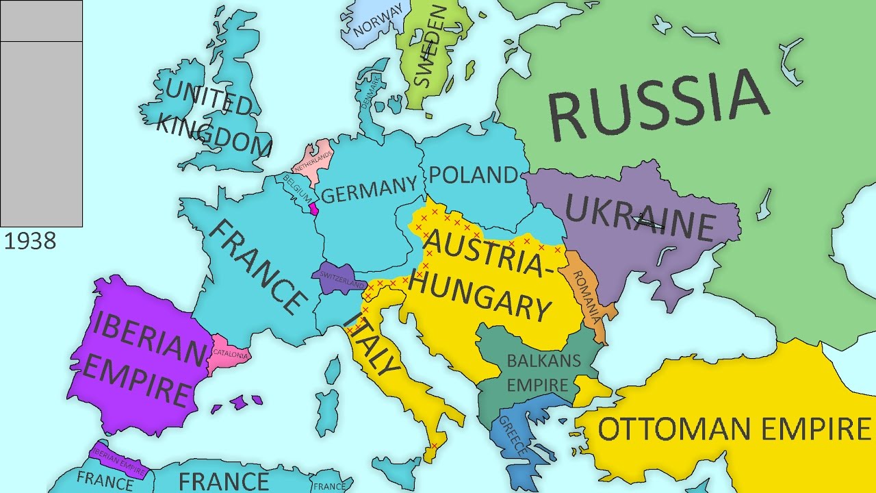 Alternate History of Europe - No WW1 - #1 THE BEGINNING ...