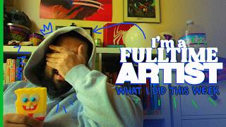 A Realistic Week as a Full Time Artist Who Travels for Work 🌎 Eating on the Road and Getting Older