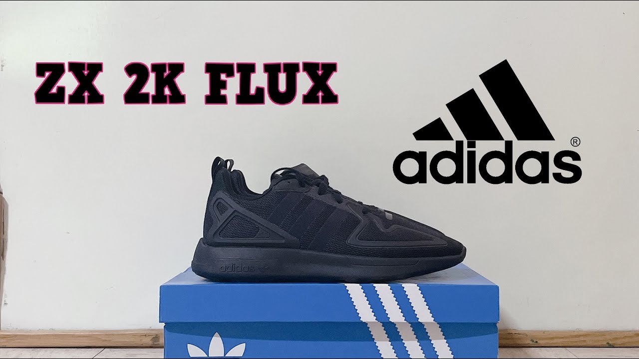 Adidas ZX 2K Flux black | Adidas 2K negros | Review Adidas ZX Flux | Unboxing Adidas ZX2K - YouTube