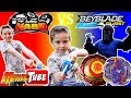 Jugamos nuestra Epic Battle con peonzas Infinity Nado y Beyblade