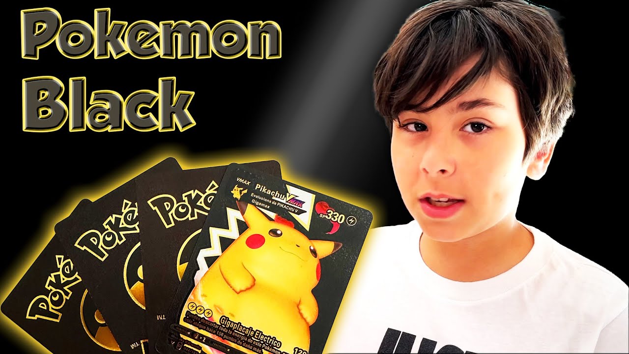TRADEO triple de Cartas POKEMON BLACK!!