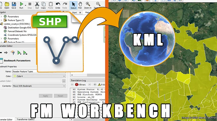 FME: Shape File To KML (Conversion)