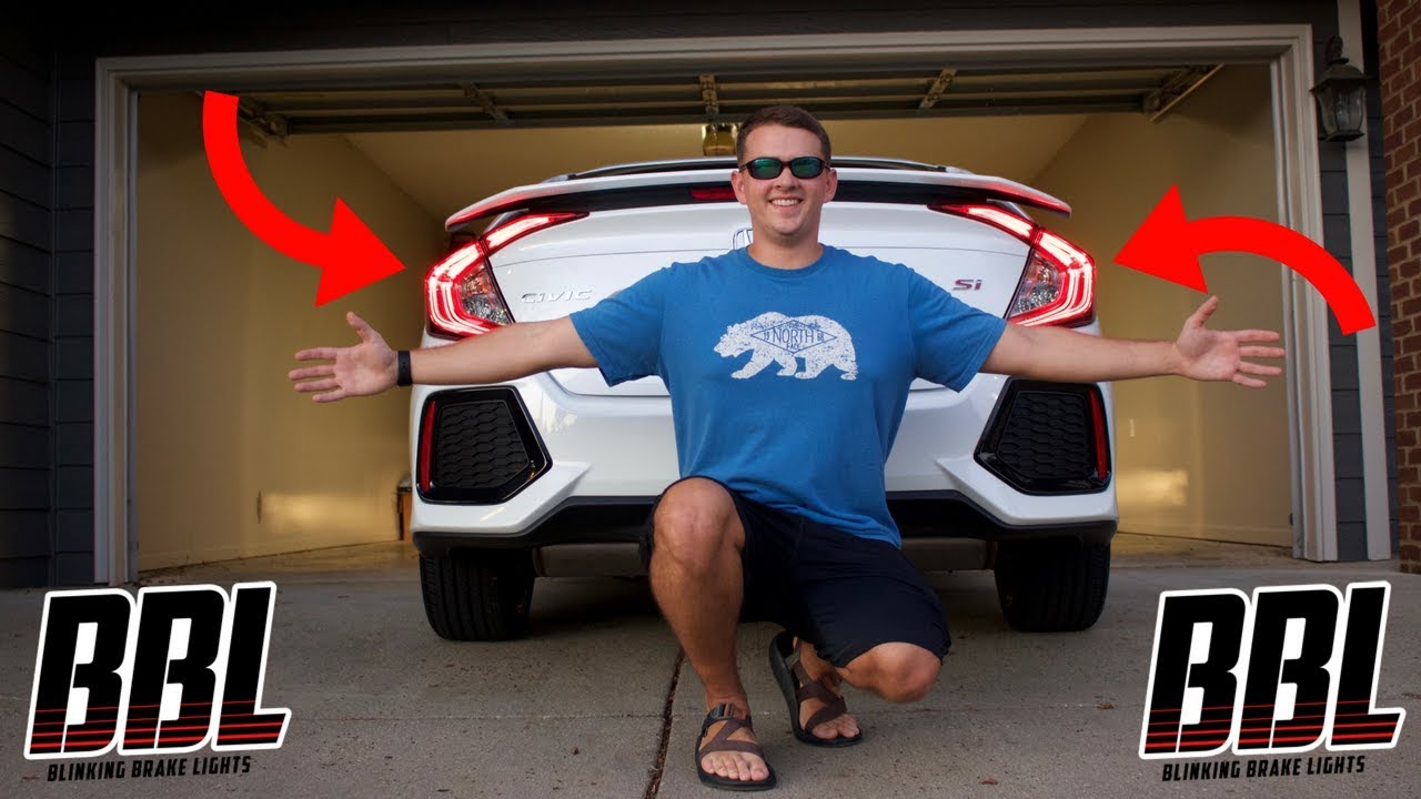 Blinking Brake Light Install 10th Gen Civic Si YouTube