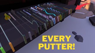 Every Putter In Walkabout Mini Golf! (Tourist Trap - Upside Town)