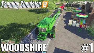 Getting Started - Woodshire Timelapse #1 | Farming Simulator 19 Timelapse