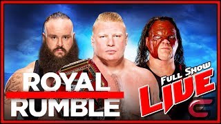 WWE Royal Rumble 2018 Live Stream Full Show January 28th 2018 Live Reactions Royal Rumble Match Live