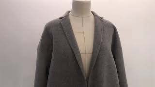 cashmere coat / кашемировое пальто / серое пальто
