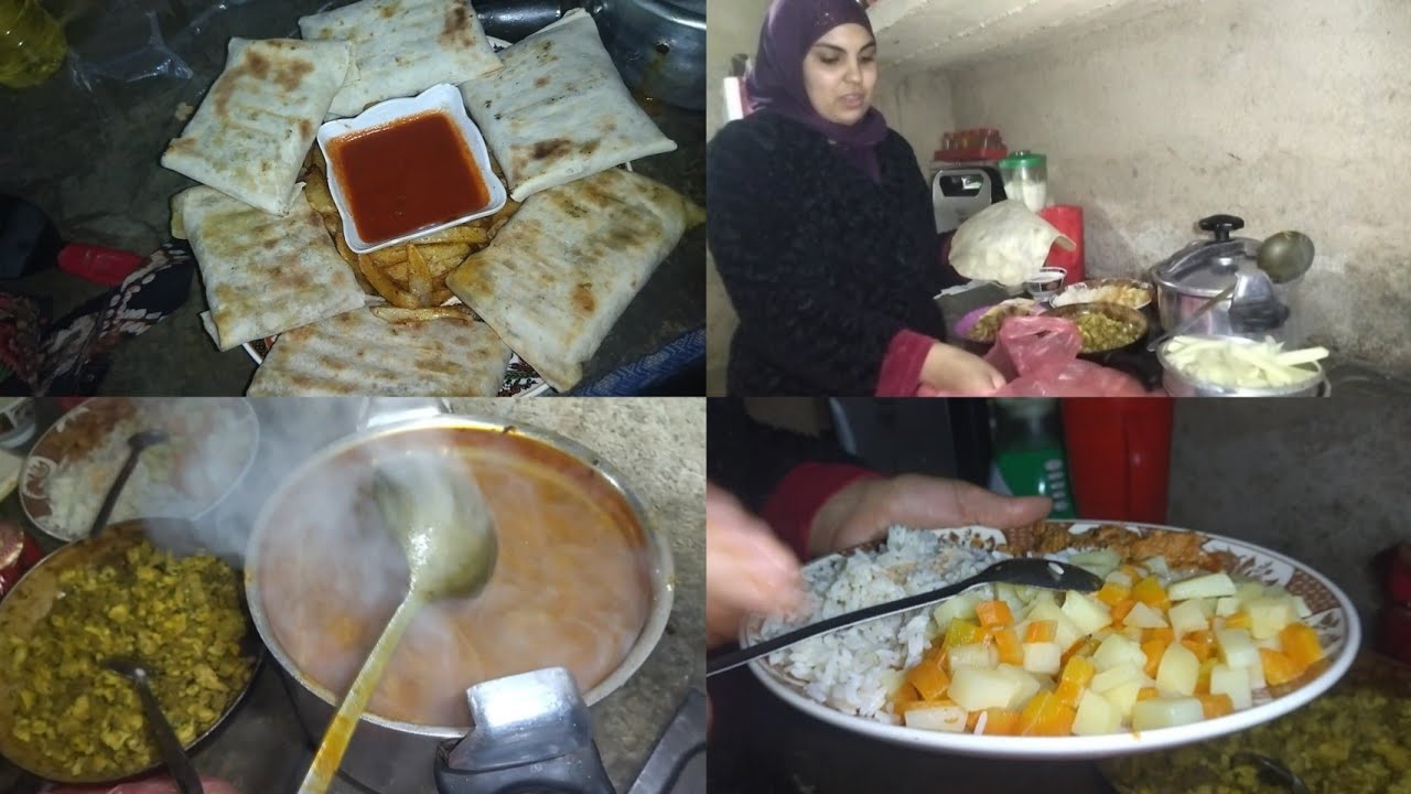 اول فطور رمضان 🌜 كيفاش داز مكين غير جرا🤣