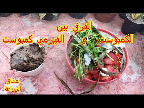 الفرق بين الكمبوست والفيرمي كمبوست وأيهما أفضل